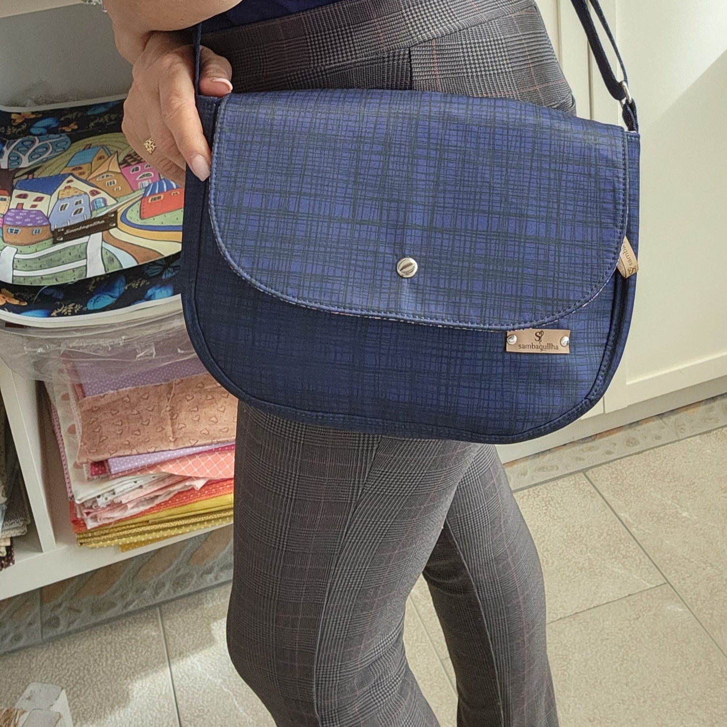 Crossbody bag Blue