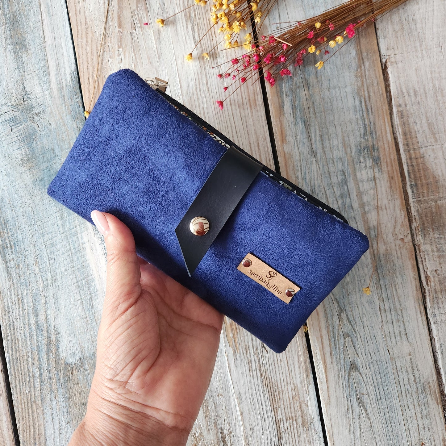 Velvet wallet, Flora wallet