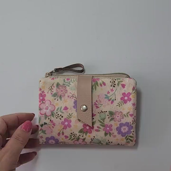 Billetera de mujer, monedero, tarjetero de chica, monedero de tela, cartera para regalar, monedero