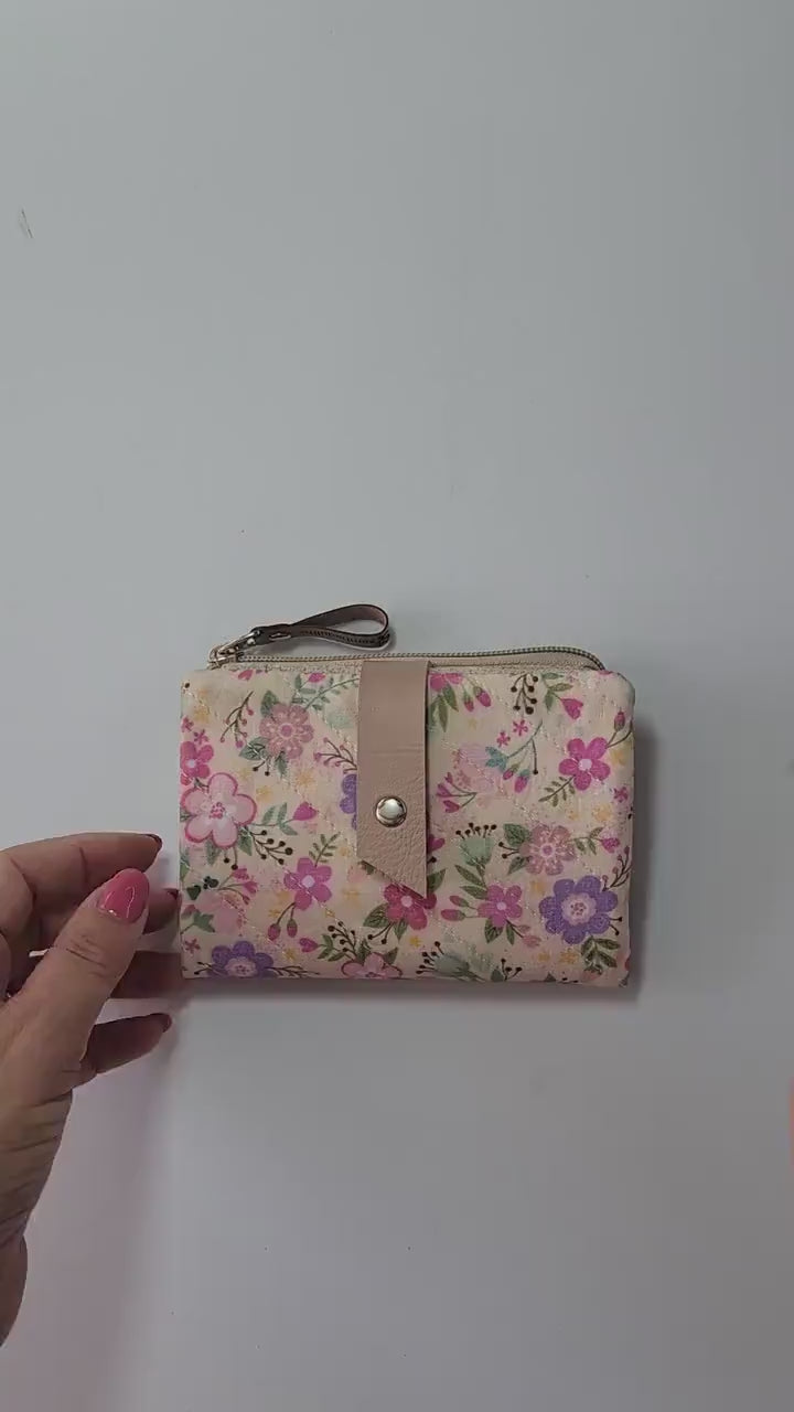 Billetera de mujer, monedero, tarjetero de chica, monedero de tela, cartera para regalar, monedero