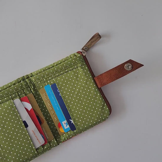 Cartera de mujer, monedero, billetera, billetero,monedero, tarjetero, billetera para regalar, cartera de tela porta documentos