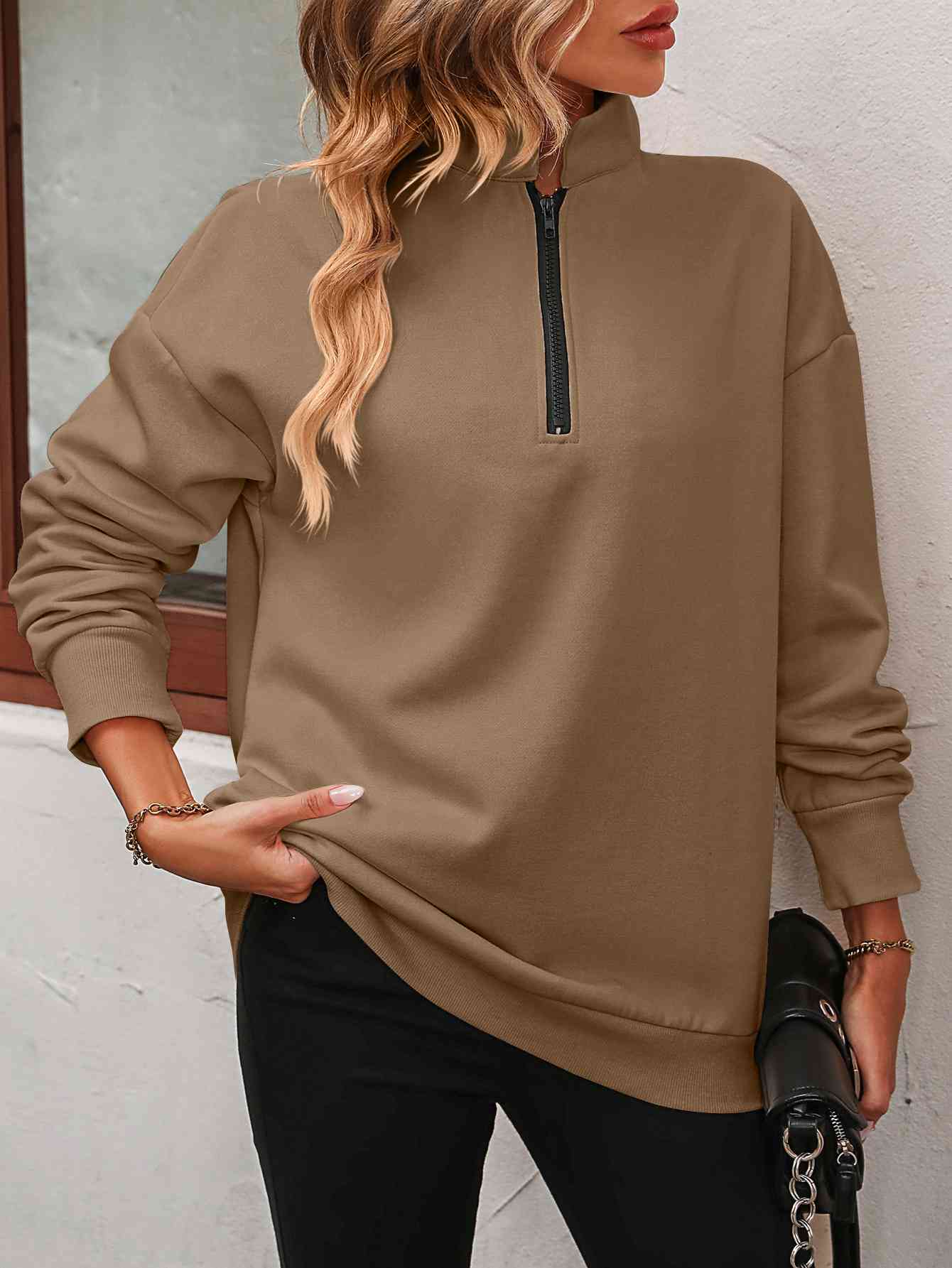 Zip-Up Sweatshirt