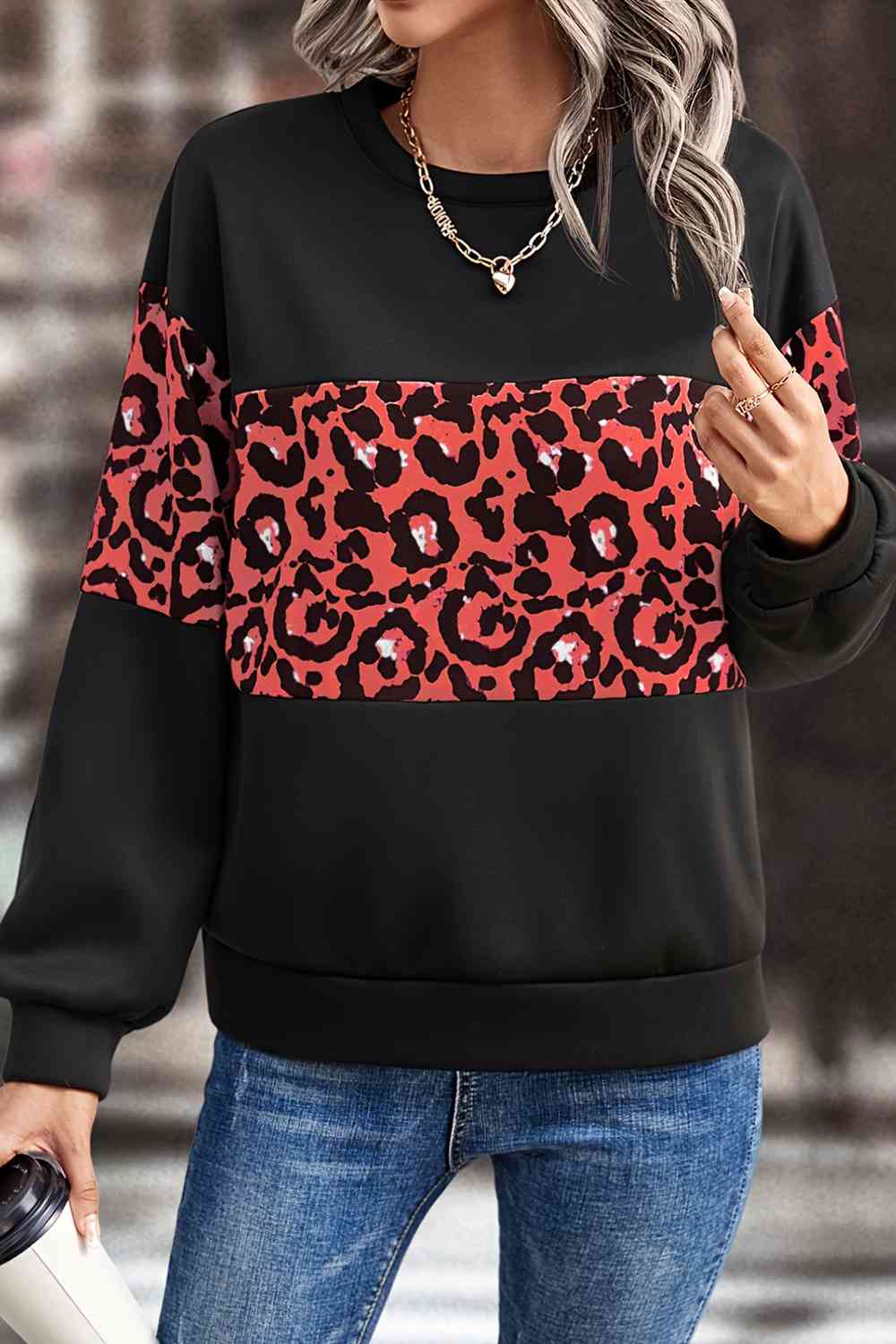 Leopard Sweatshirt