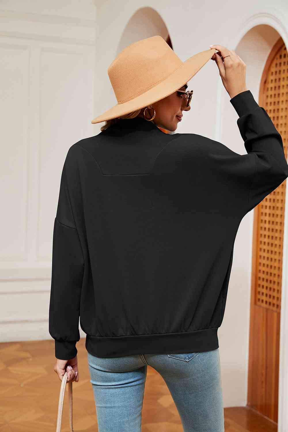 Half-Zip Sweatshirt