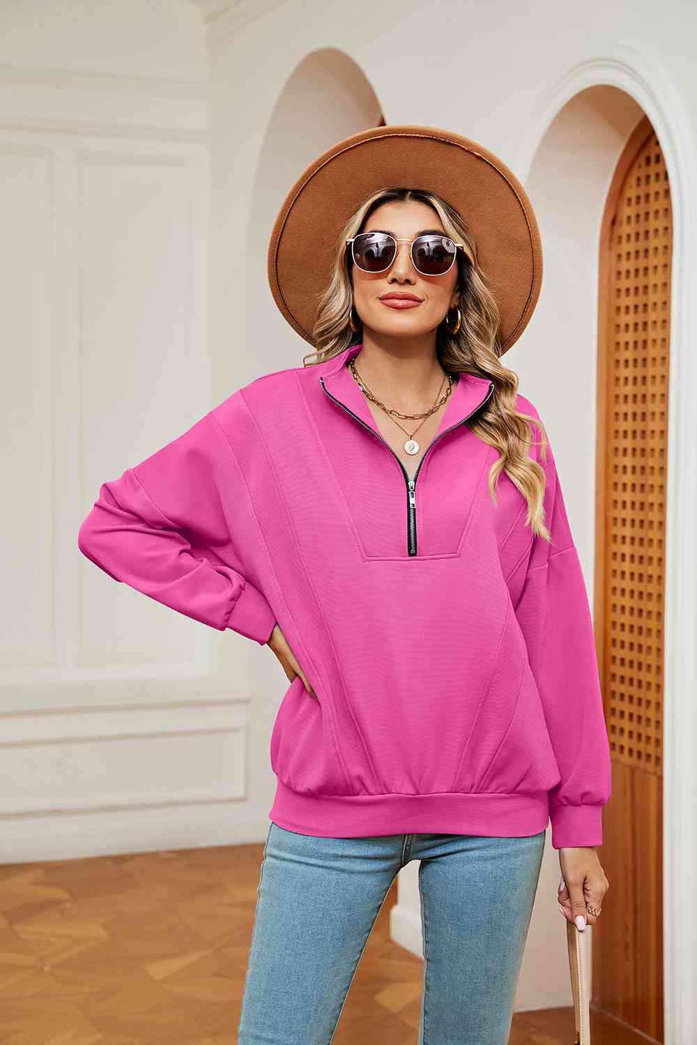 Half-Zip Sweatshirt