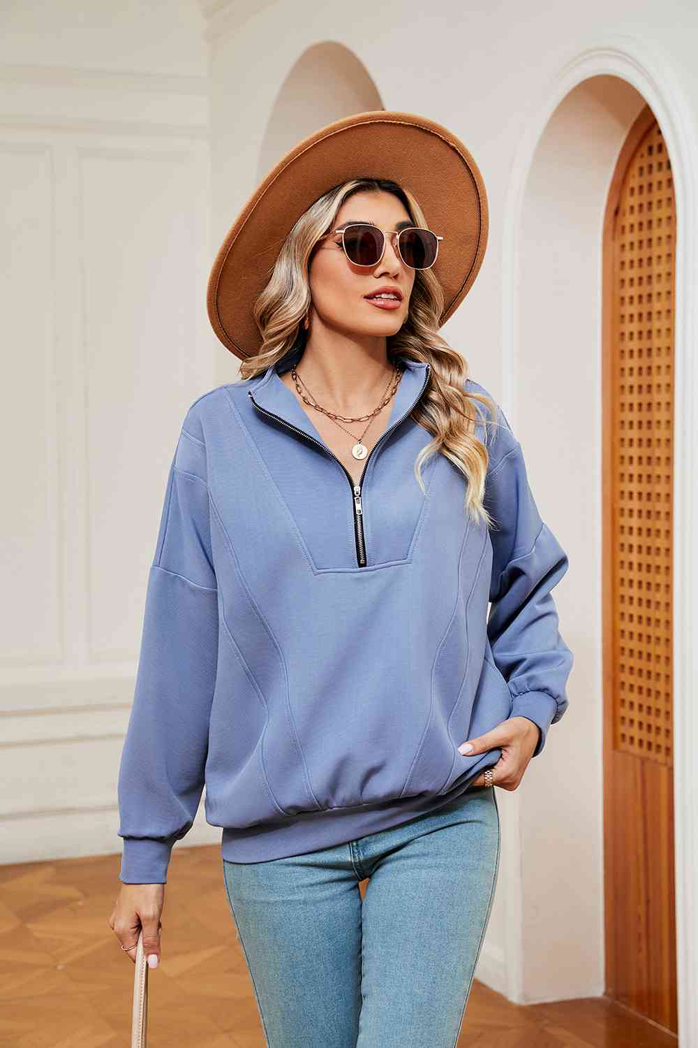 Half-Zip Sweatshirt