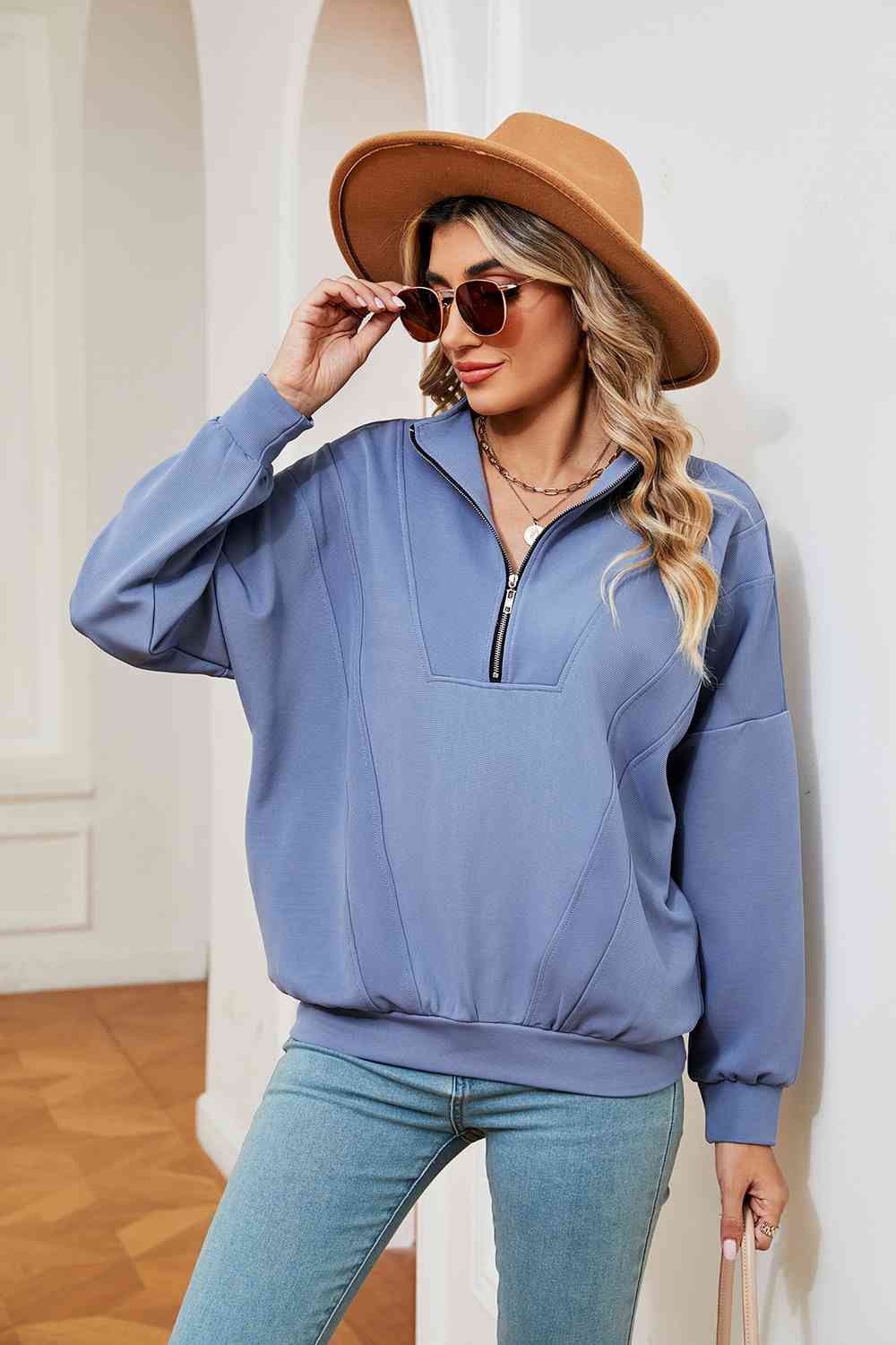 Half-Zip Sweatshirt