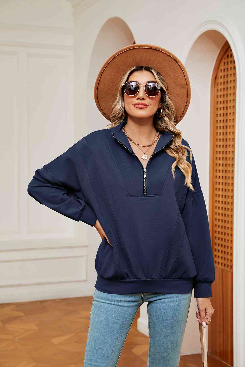 Half-Zip Sweatshirt