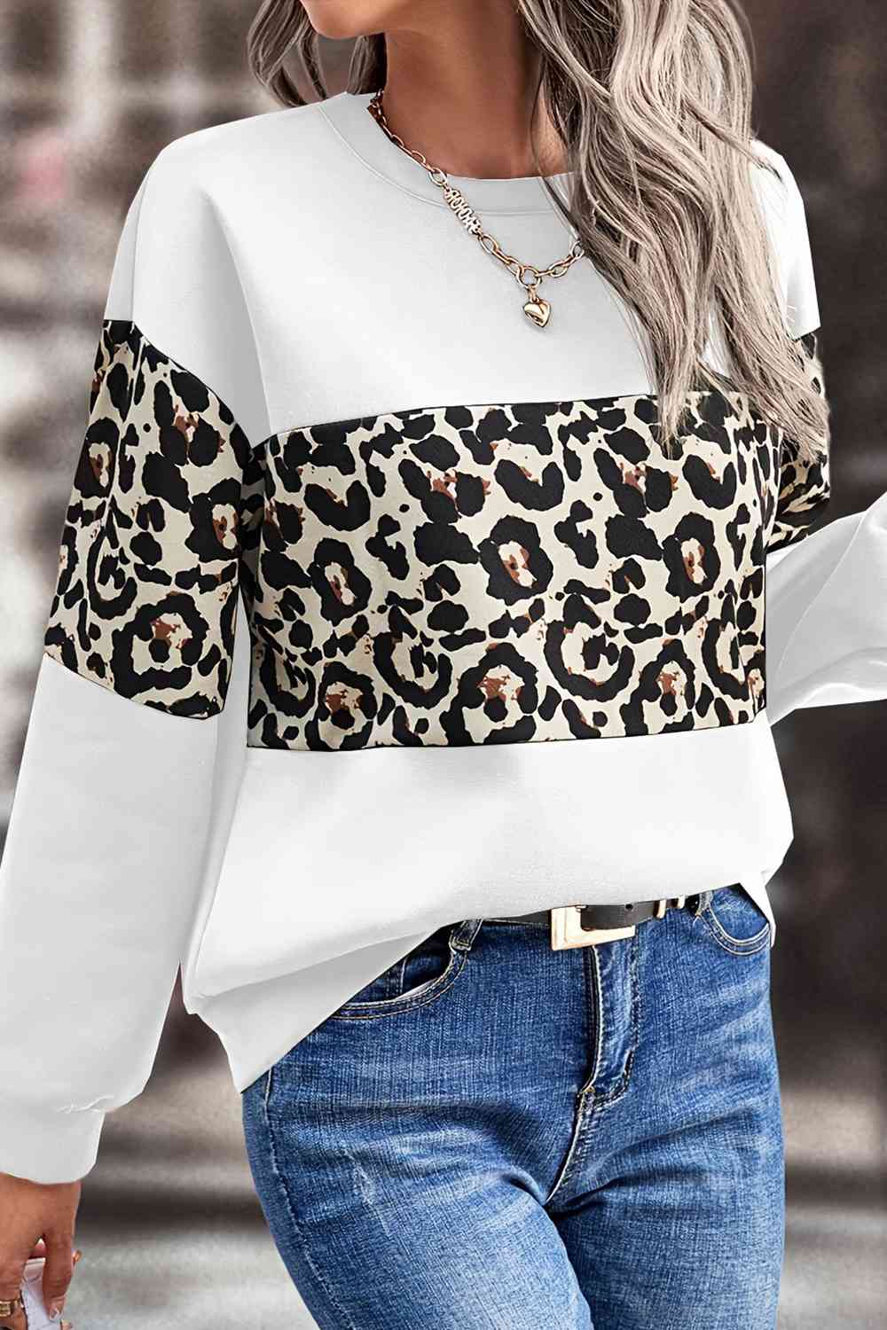 Leopard Sweatshirt