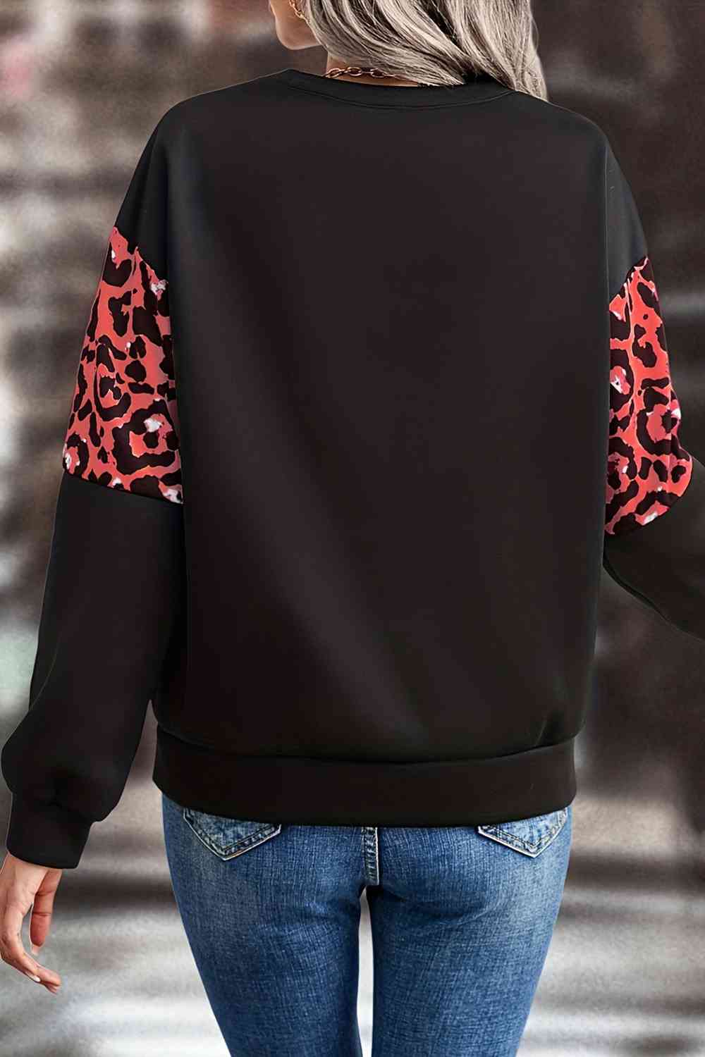 Leopard Sweatshirt