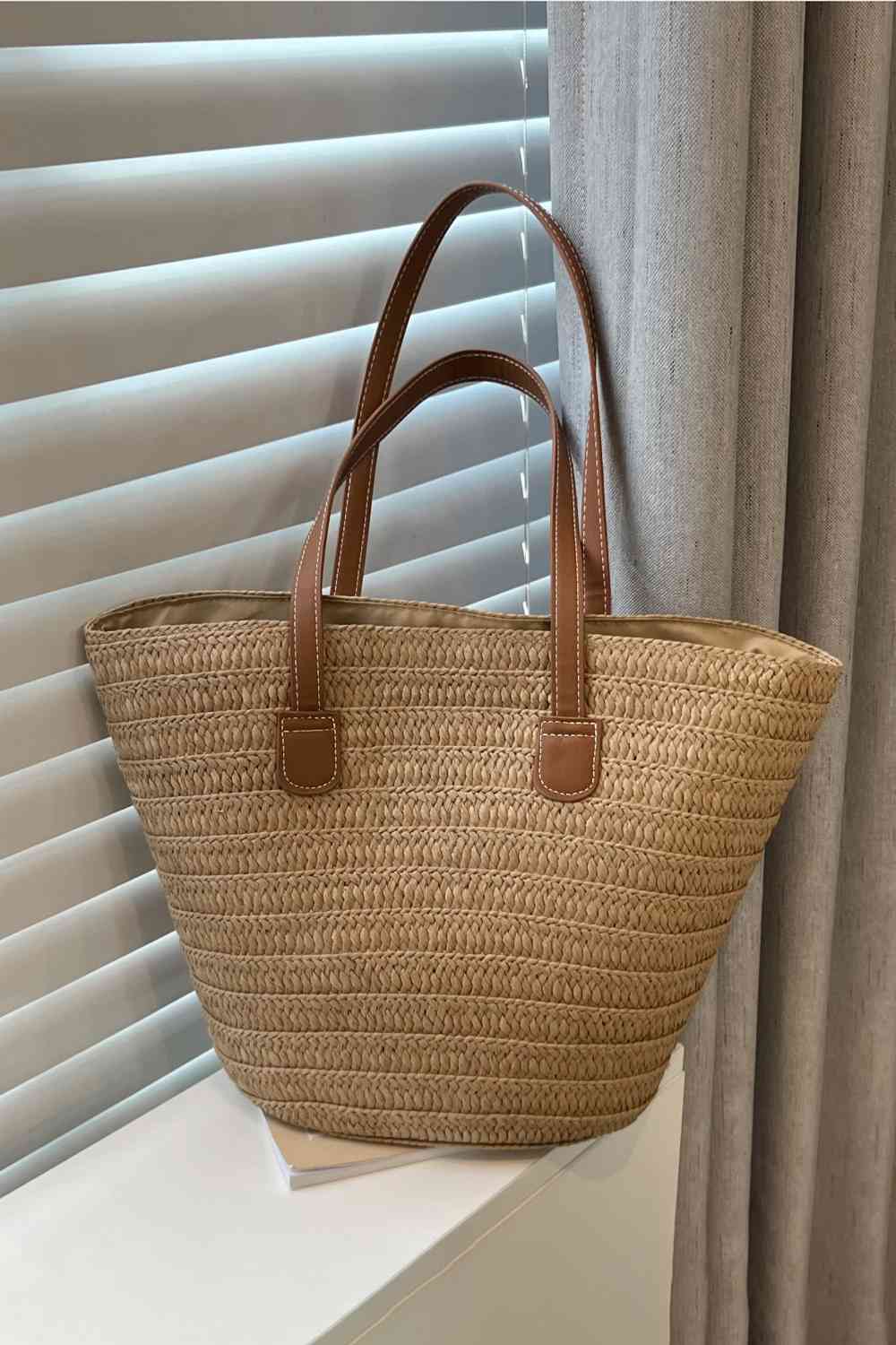 Straw Tote Bag