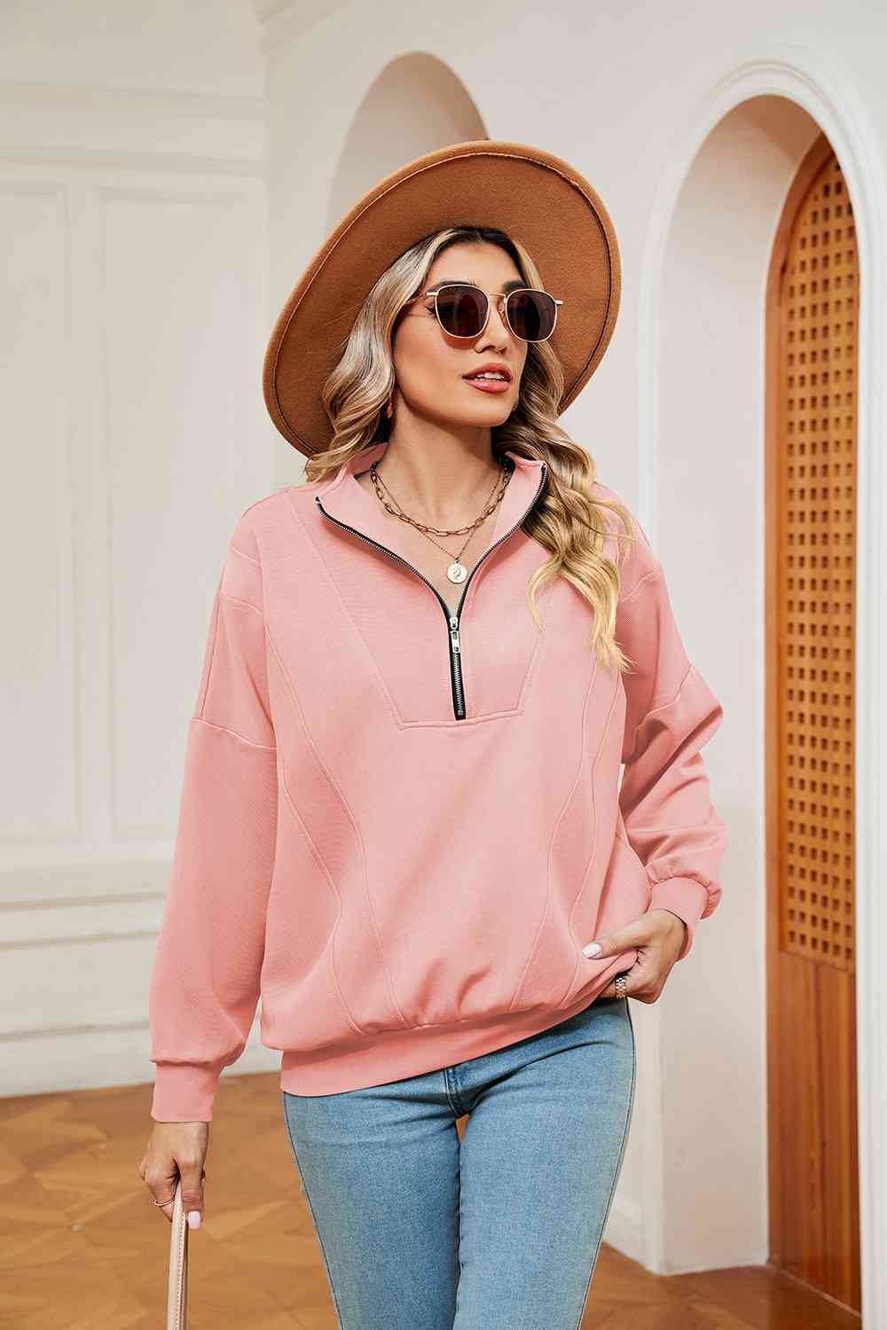 Half-Zip Sweatshirt