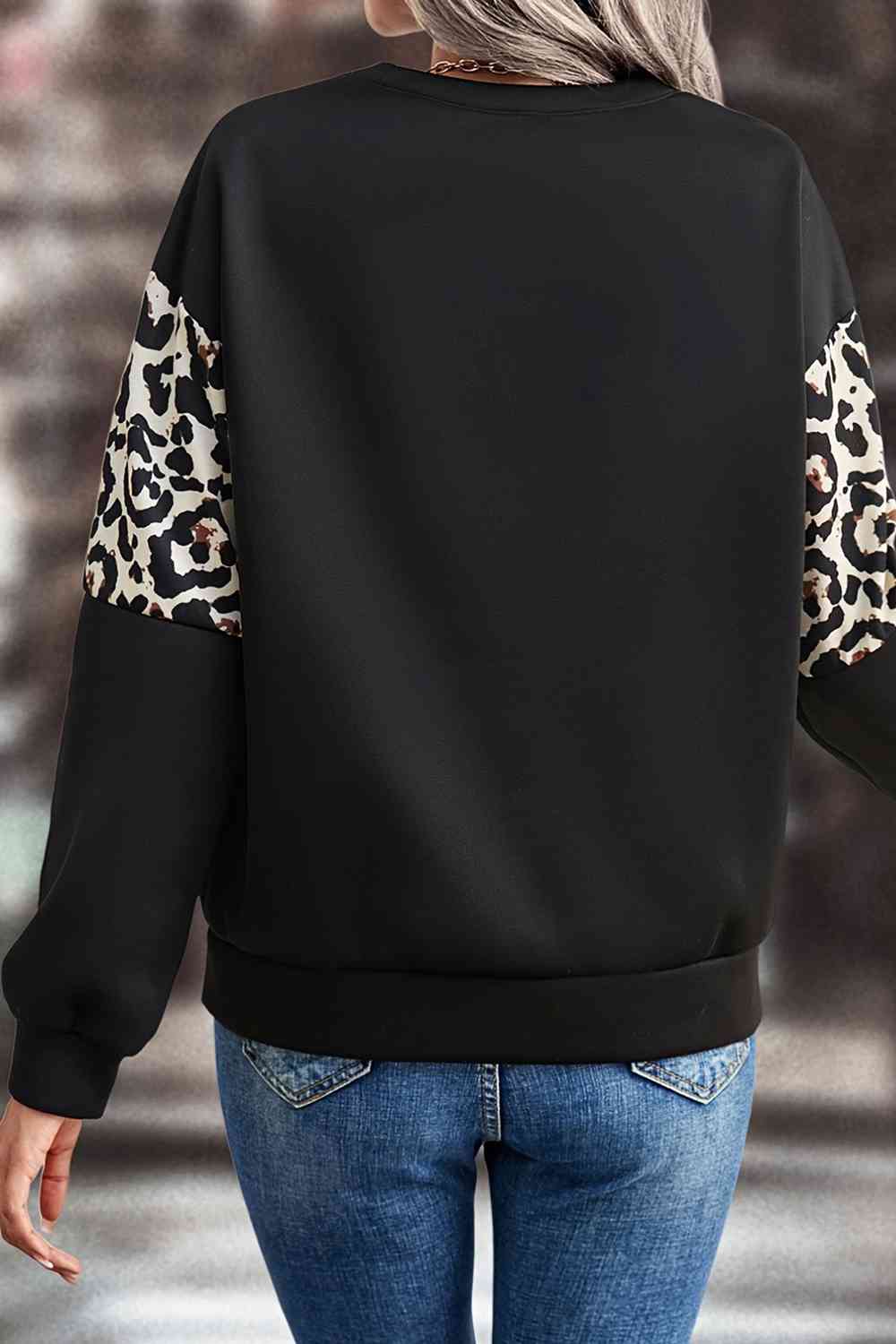 Leopard Sweatshirt