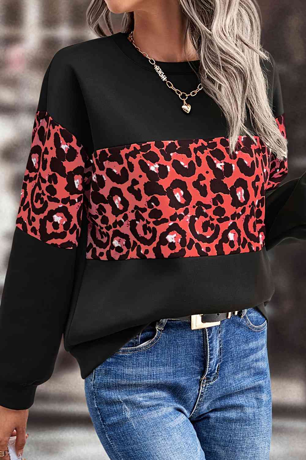 Leopard Sweatshirt