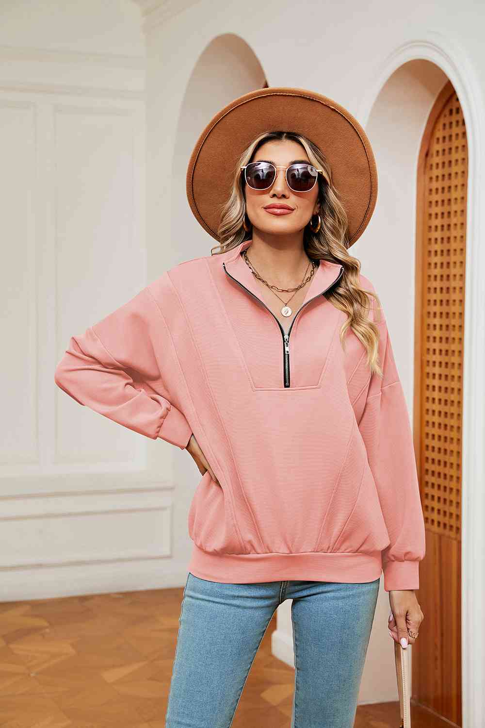 Half-Zip Sweatshirt