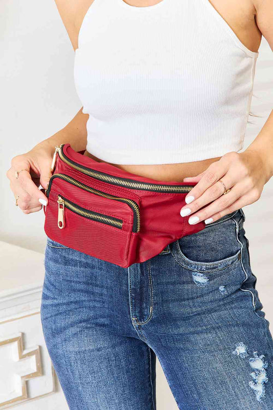 Nylon Fanny Pack Crossbody