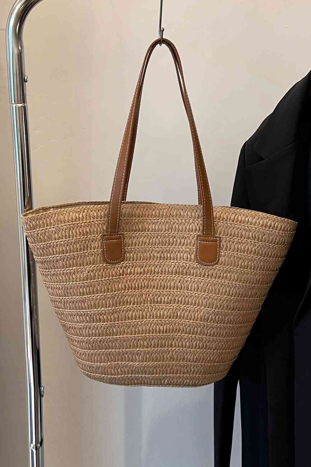 Straw Tote Bag