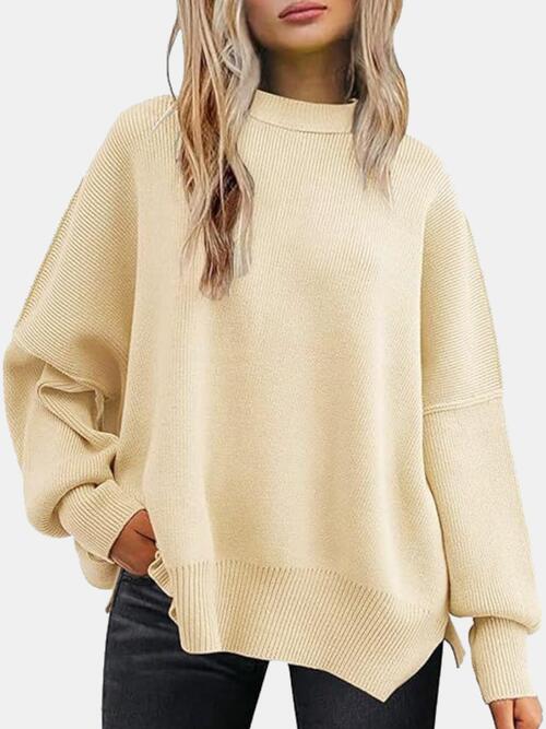 Slit Sweater