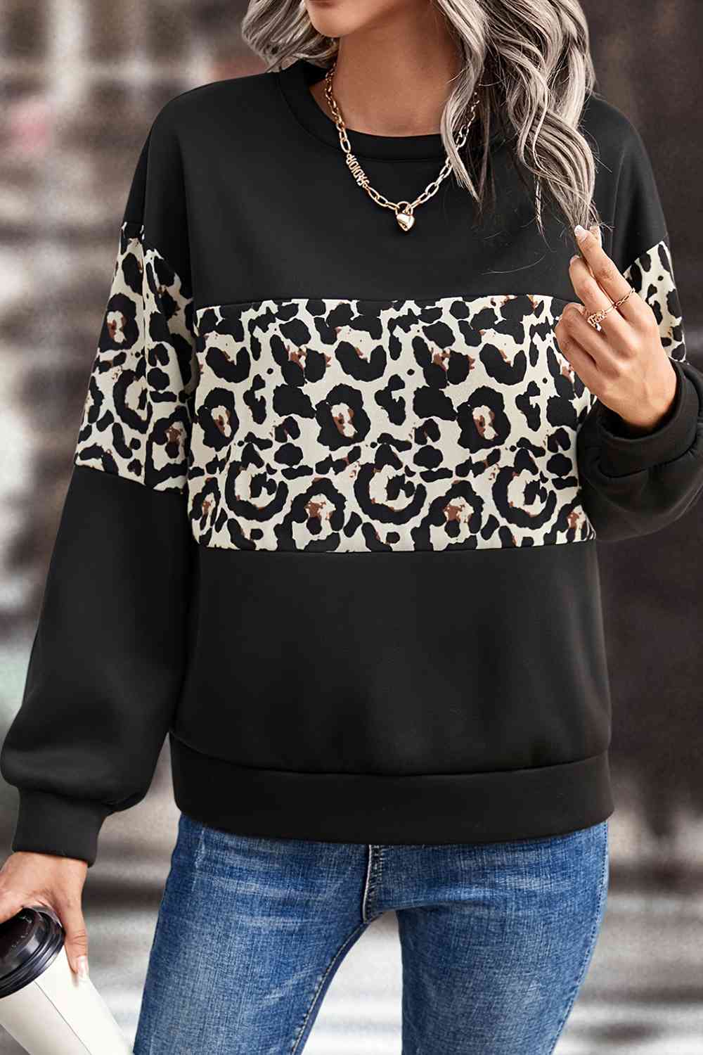 Leopard Sweatshirt