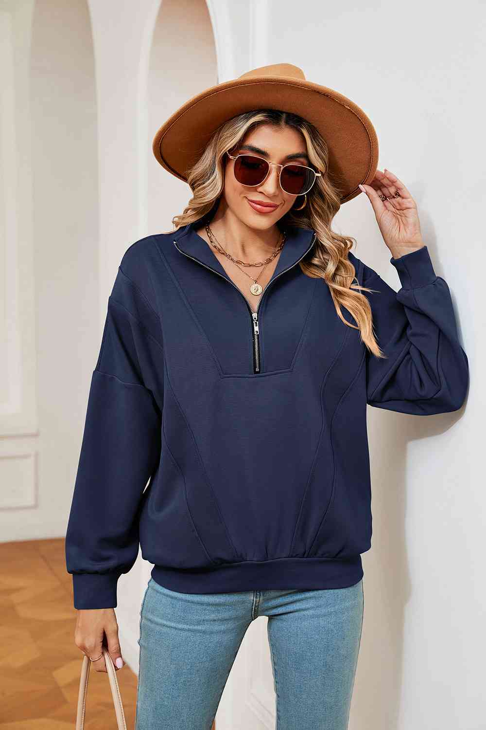 Half-Zip Sweatshirt