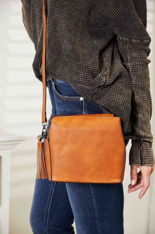 Crossbody Bag with Tassel