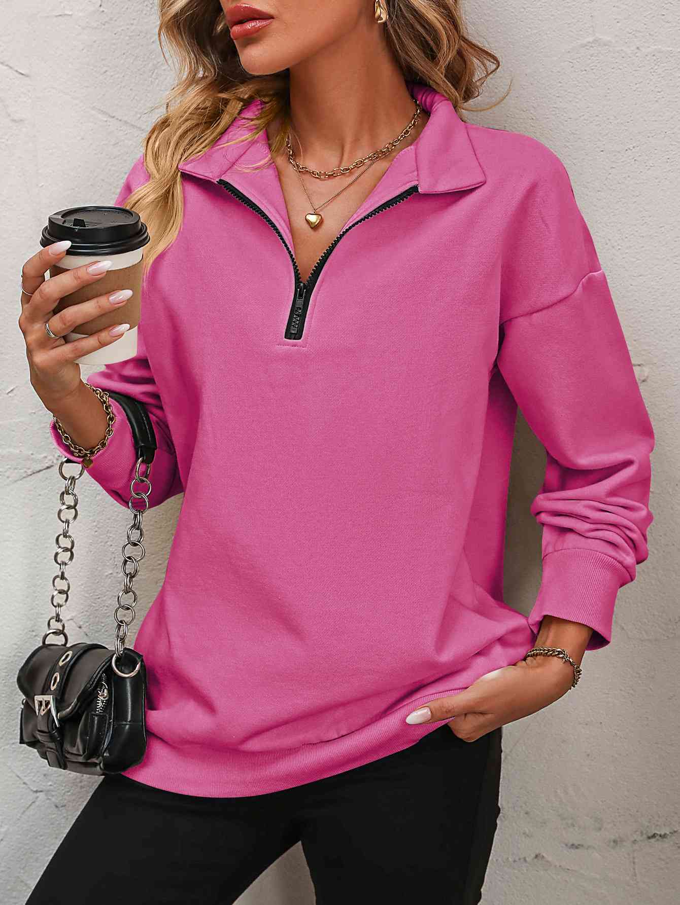 Zip-Up Sweatshirt