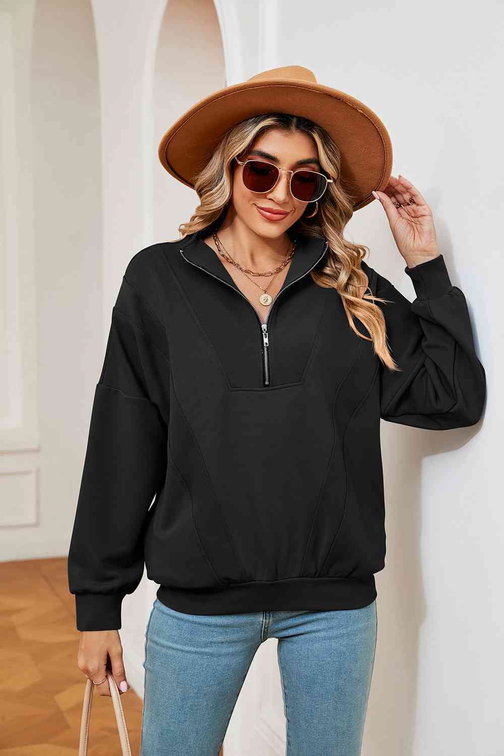 Half-Zip Sweatshirt