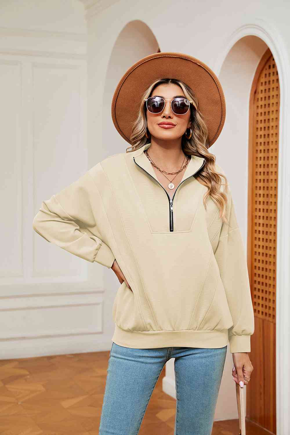 Half-Zip Sweatshirt