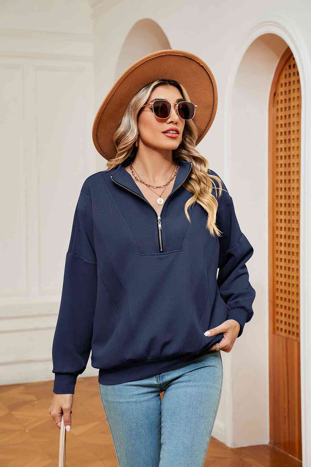 Half-Zip Sweatshirt