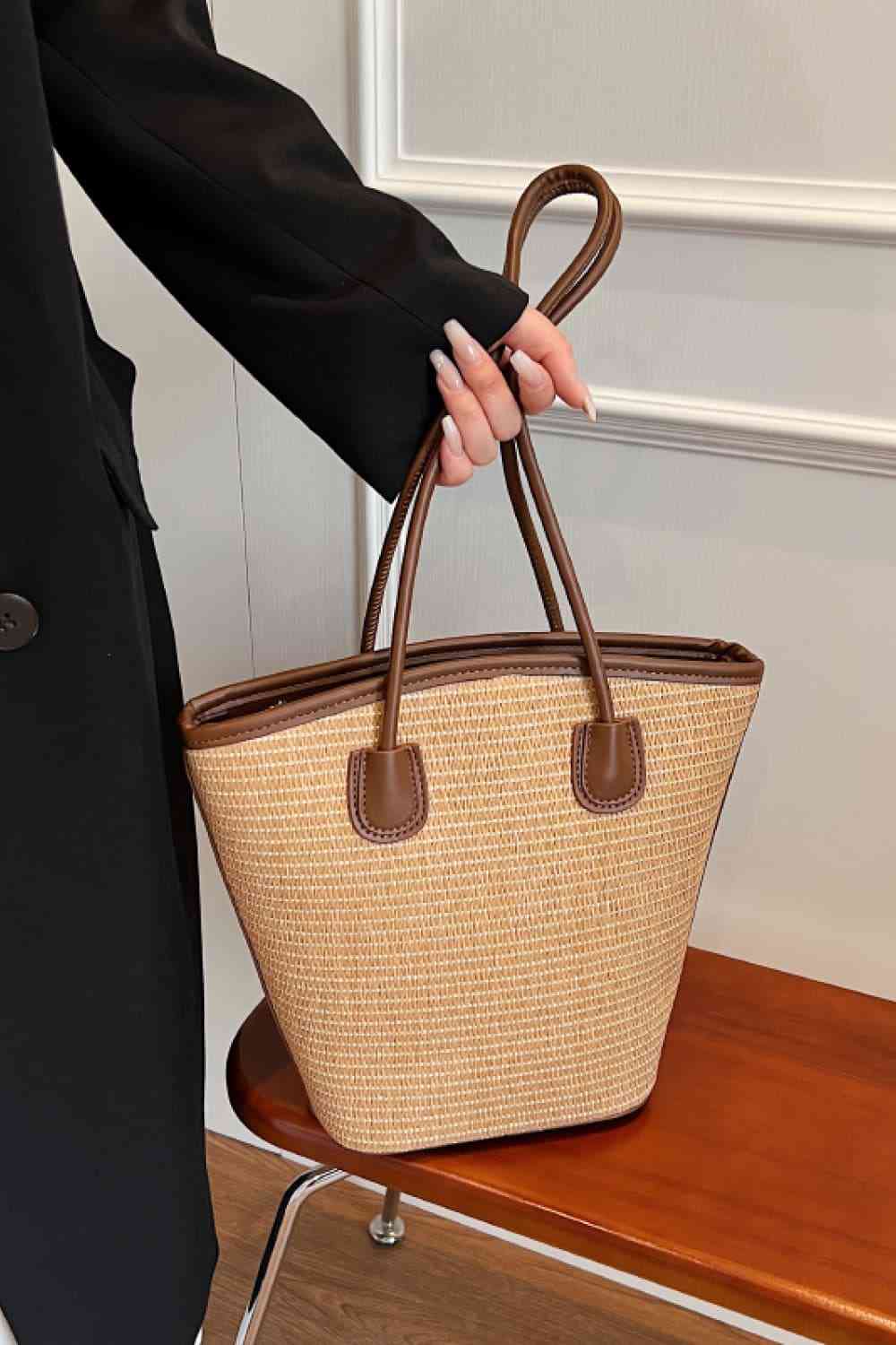 Straw Tote Bag