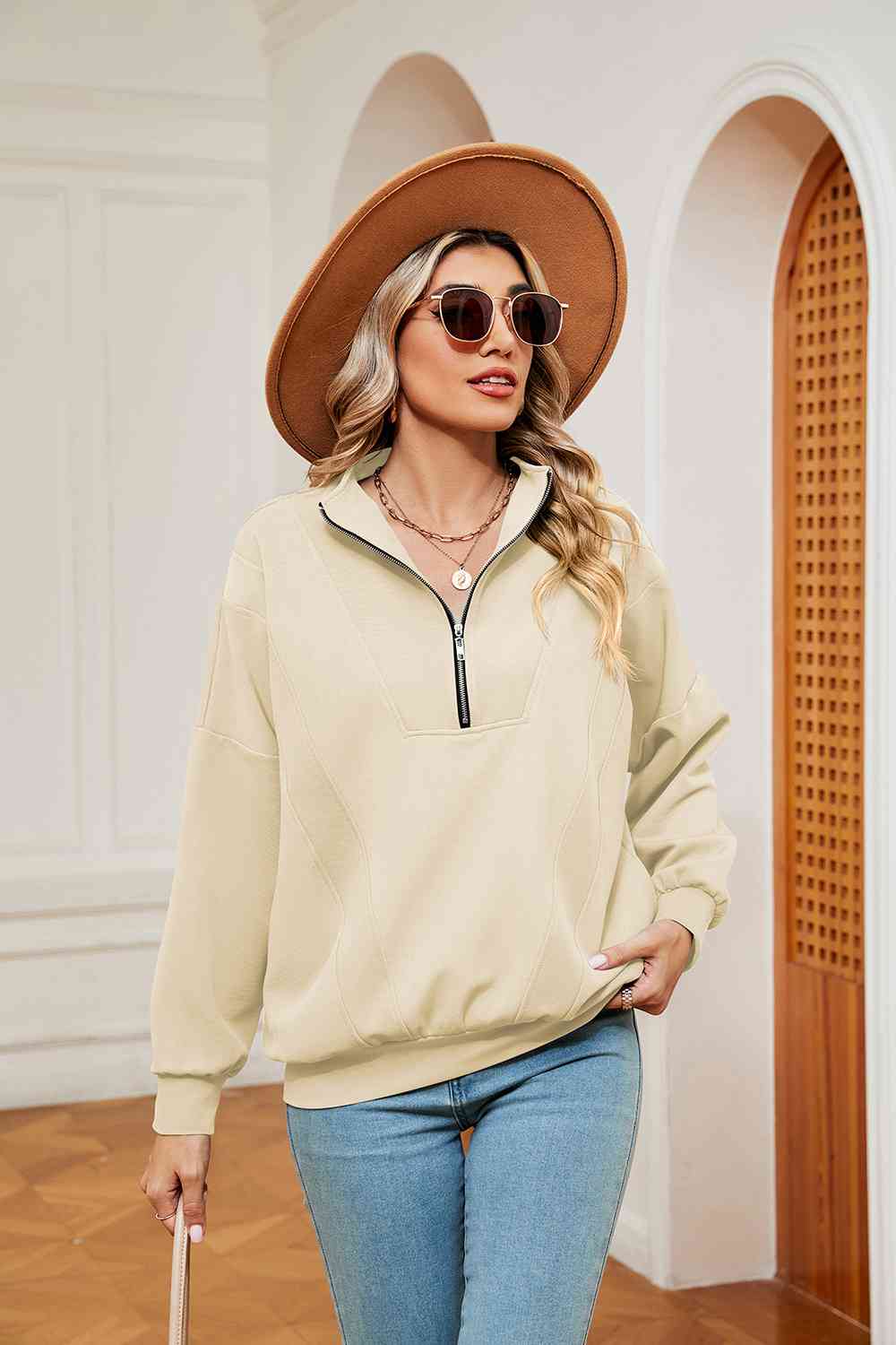 Half-Zip Sweatshirt