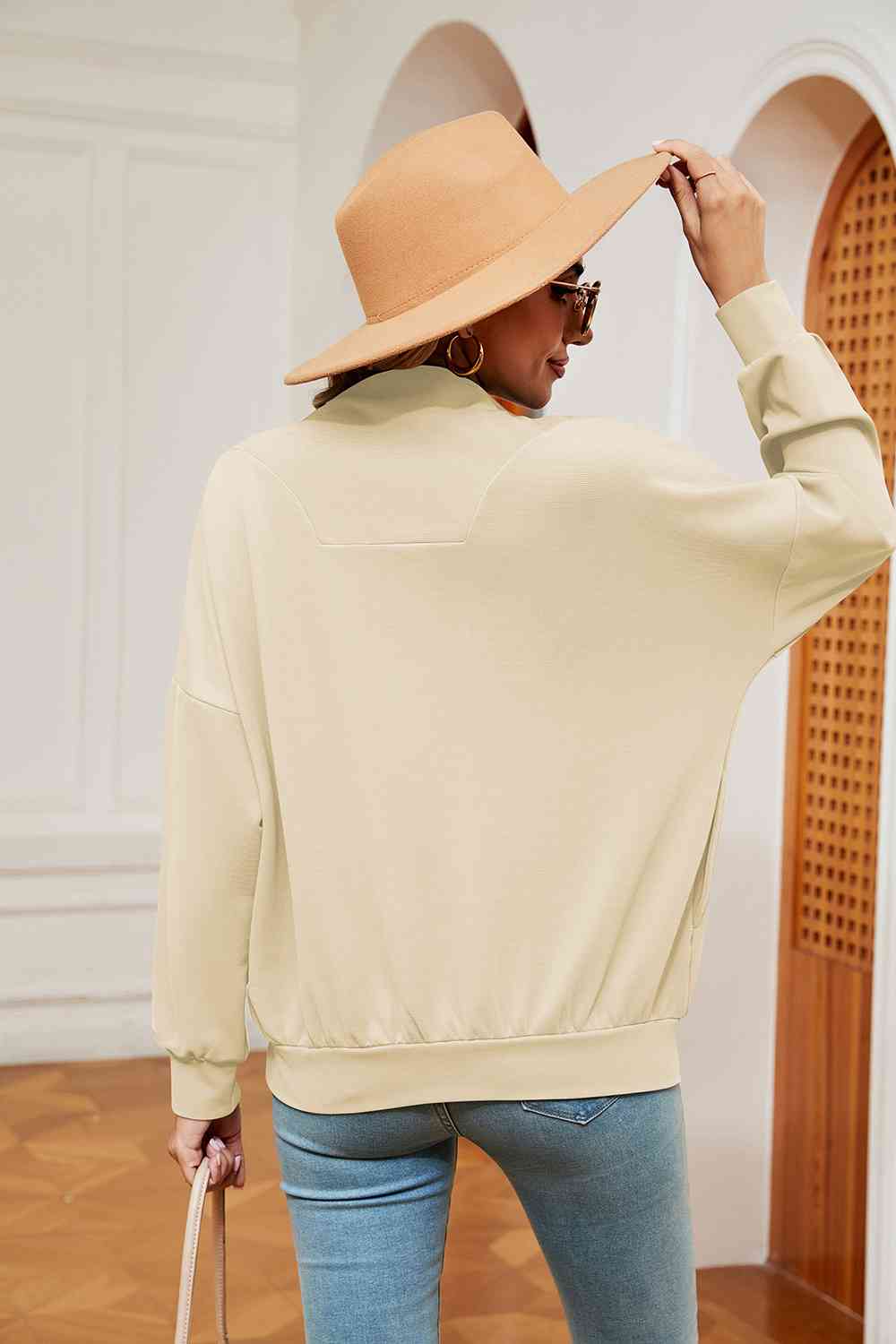 Half-Zip Sweatshirt