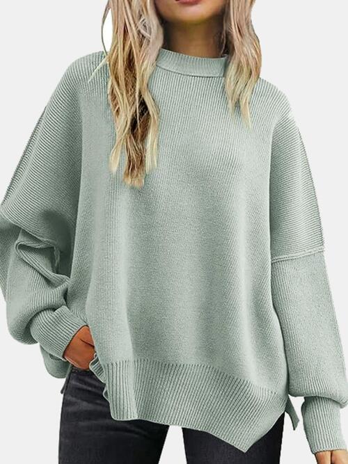 Slit Sweater