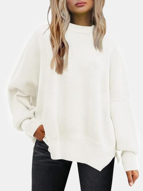 Slit Sweater