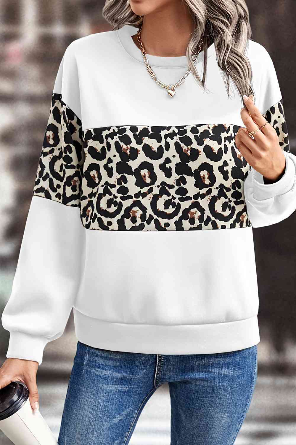 Leopard Sweatshirt