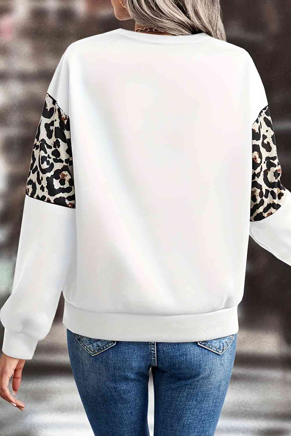 Leopard Sweatshirt