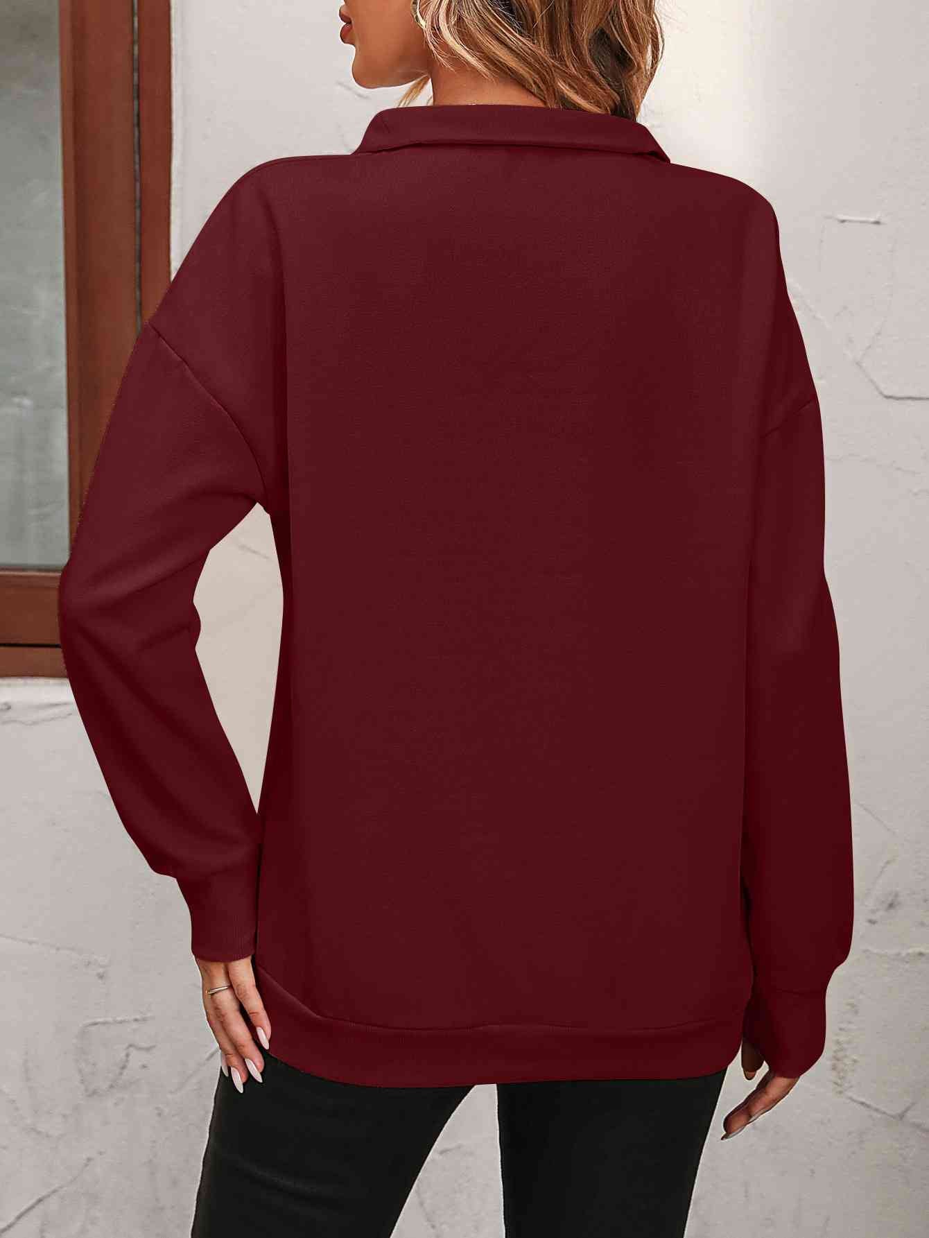 Zip-Up Sweatshirt