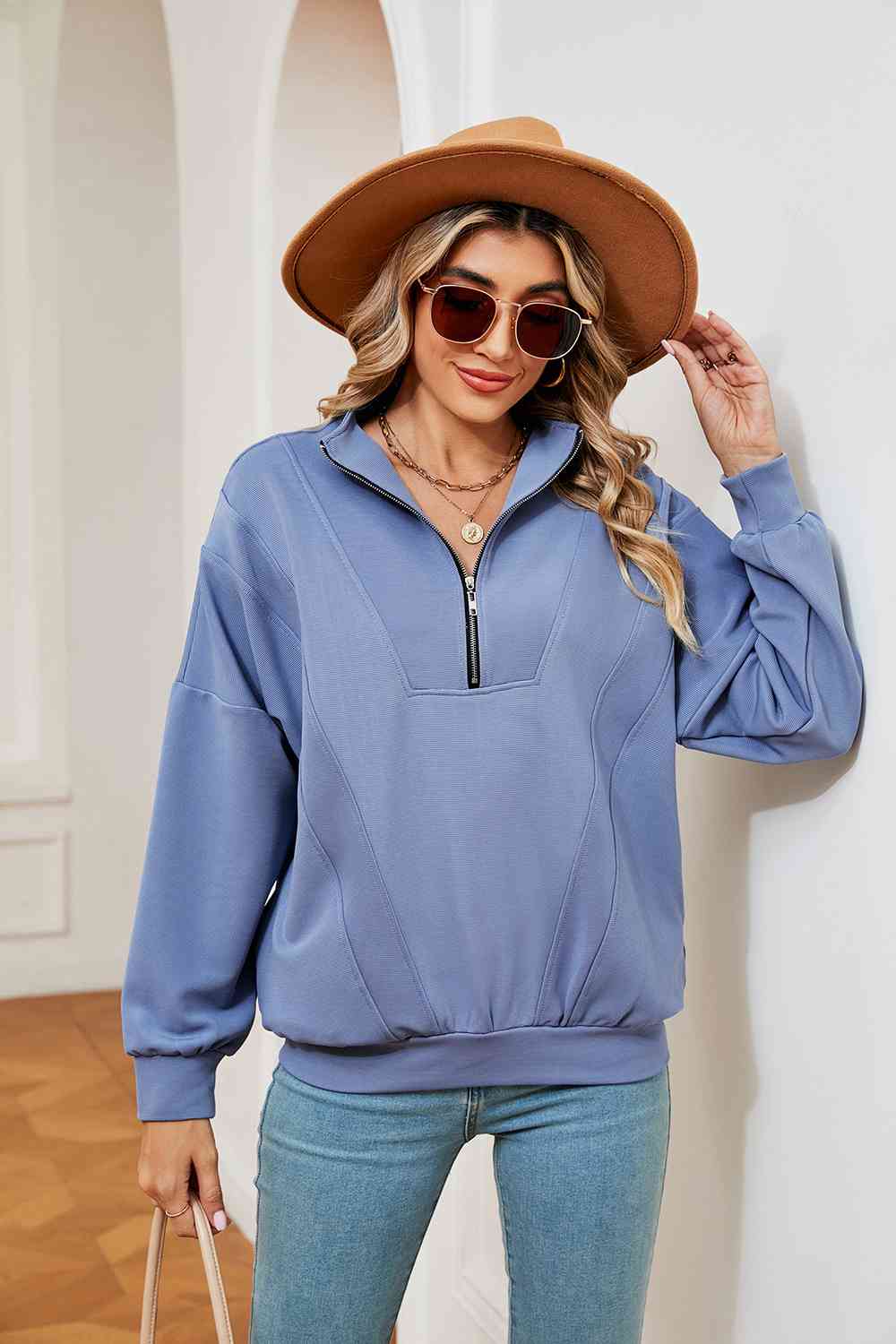 Half-Zip Sweatshirt