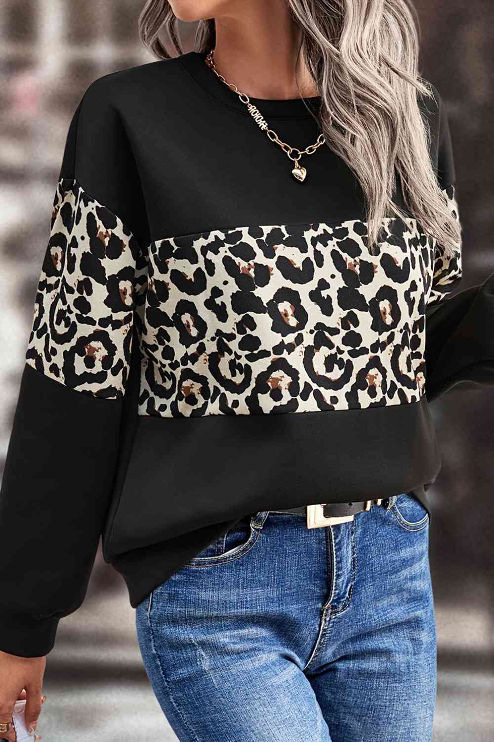 Leopard Sweatshirt