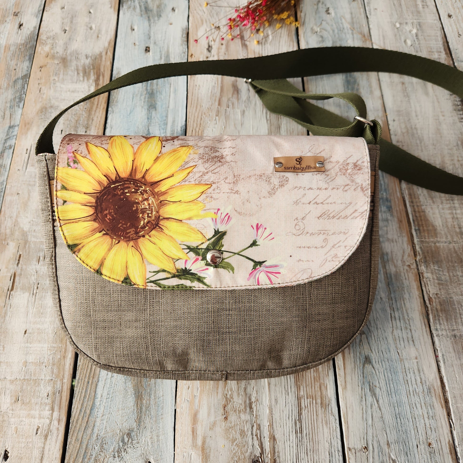 Sunflower Crossbody Bag