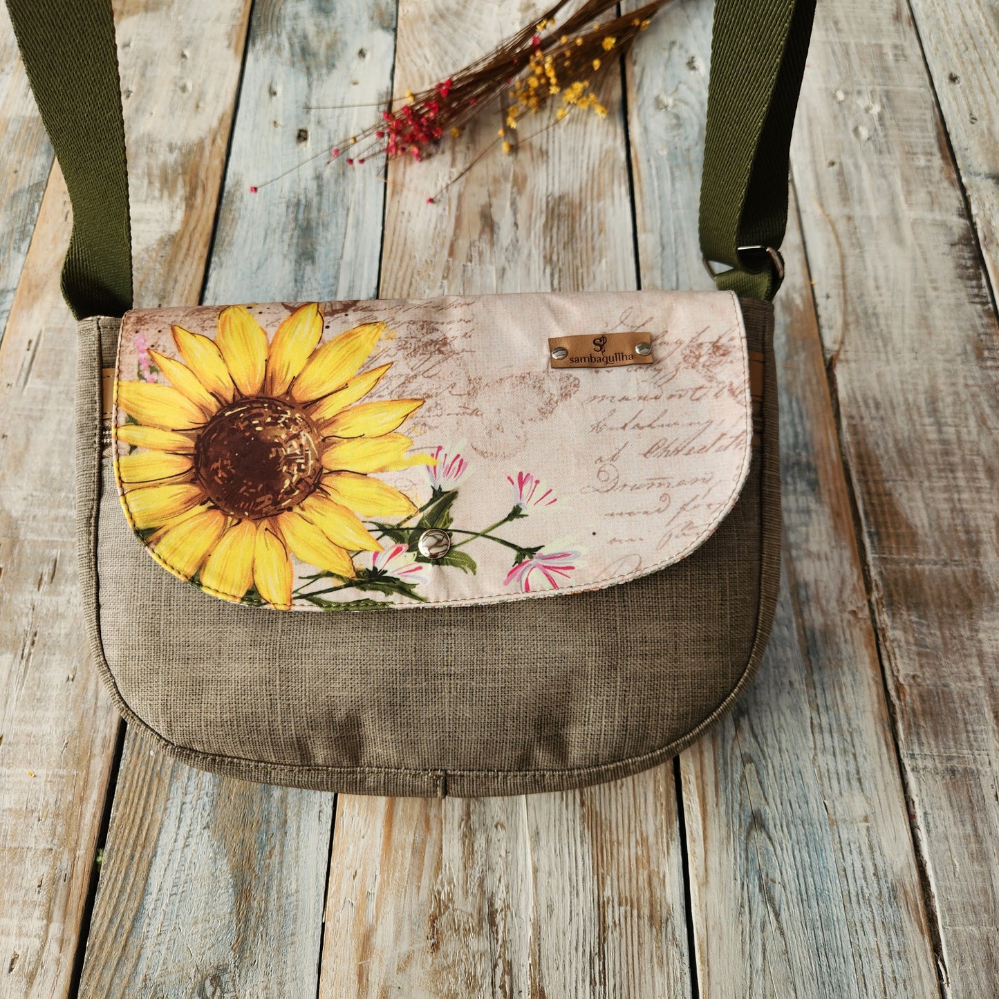 Sunflower Crossbody Bag